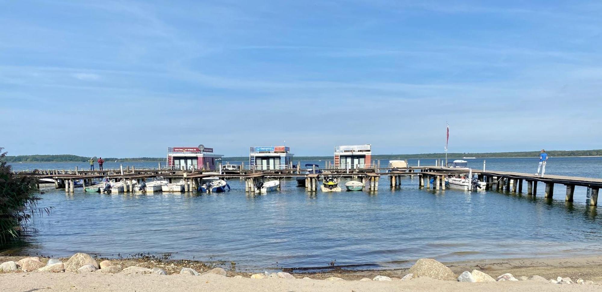 Kapitaens-Bungalow Am See Göhren-Lebbin Dış mekan fotoğraf